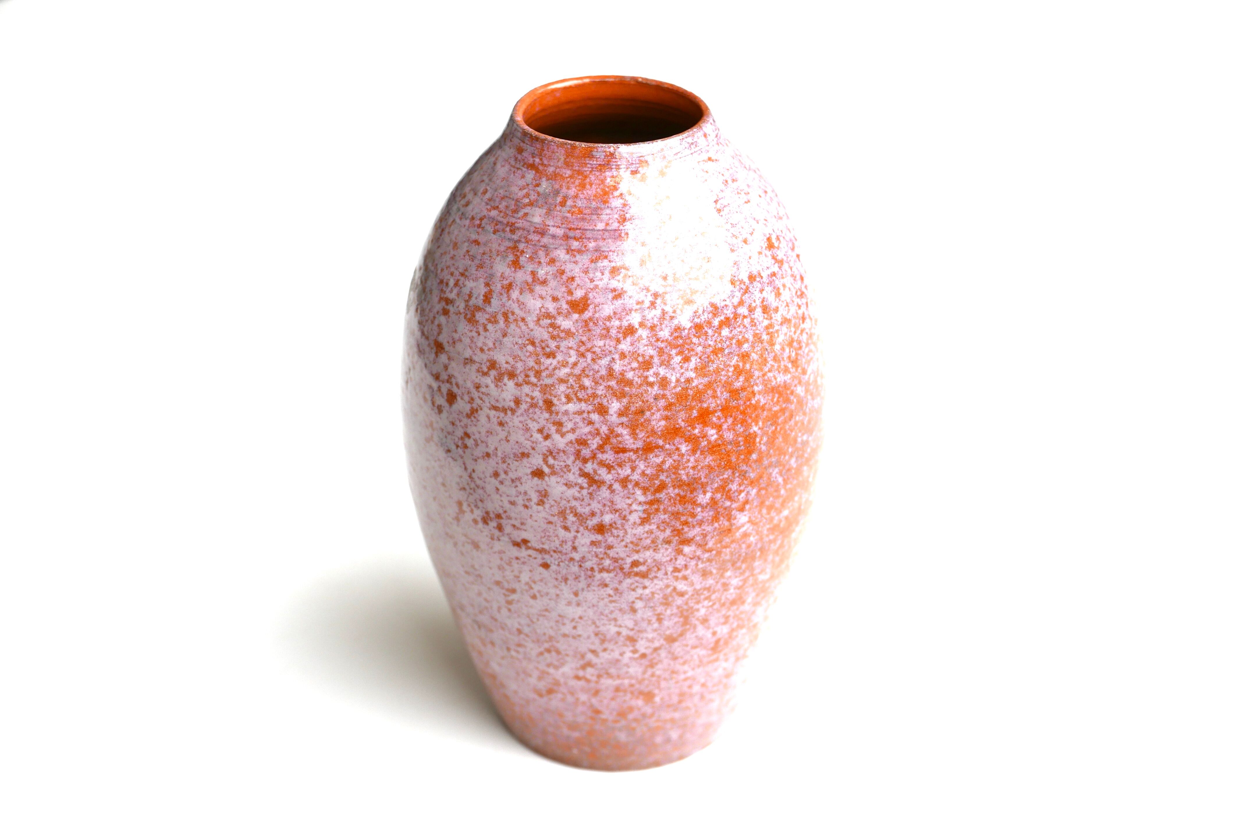 Vase ceramic of Jean Claude Seris abstract, 70 years