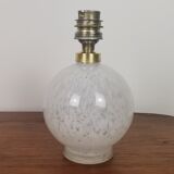 Clichy glass lamp foot