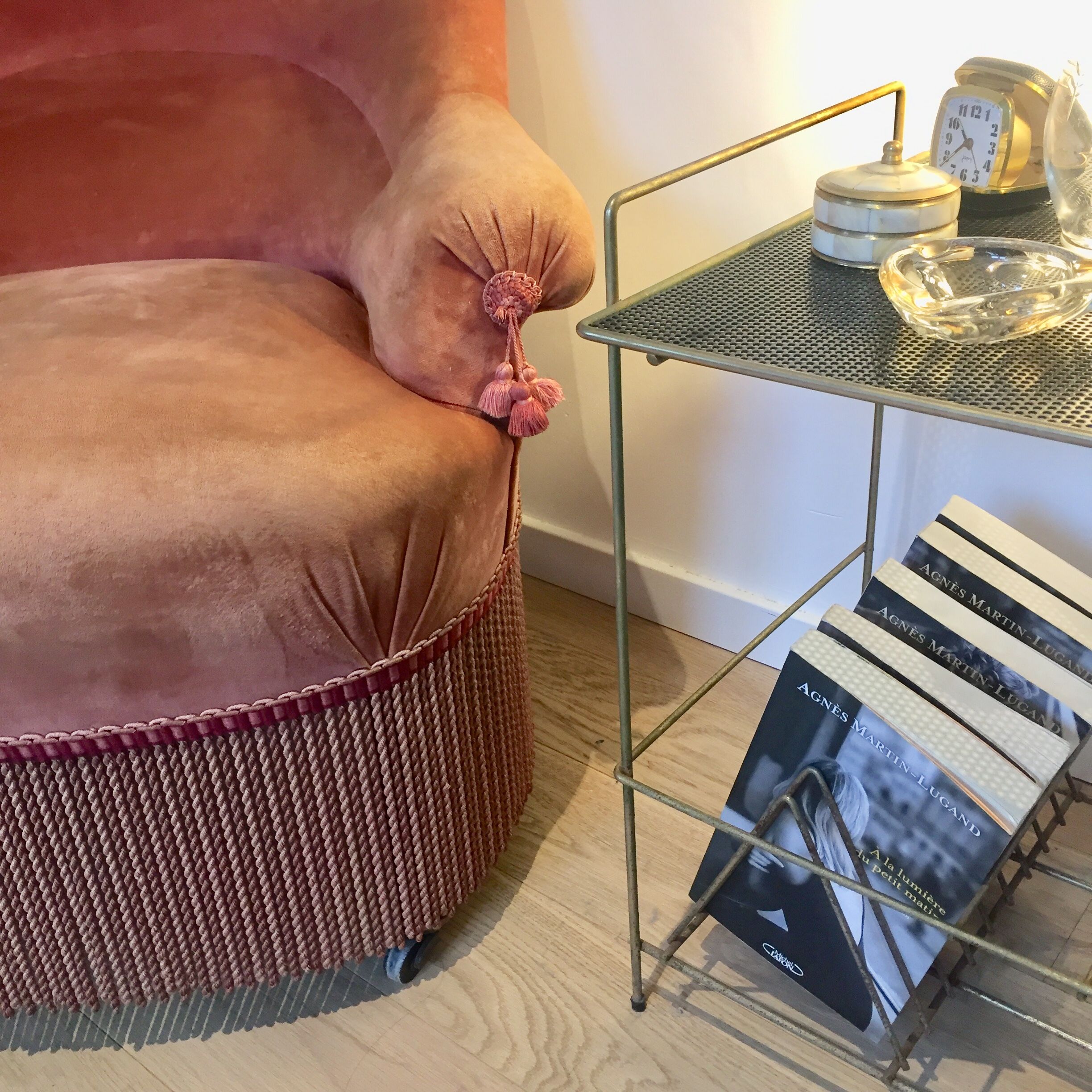 Vintage toad armchair