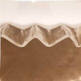 Vintage lampshade for pendant light in white opaline