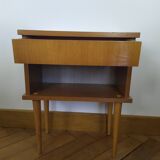 Bedside table feet pencils