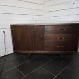 Vintage 60s oak sideboard