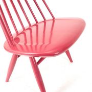 Asko / Ilmari Tapiovaara "Mademoiselle" spindle-back armchair / mid-century modern design / Finland / 1950s-60s