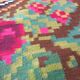 Large superb Romanian rug 316X182 cm with amazing bohemian floral design