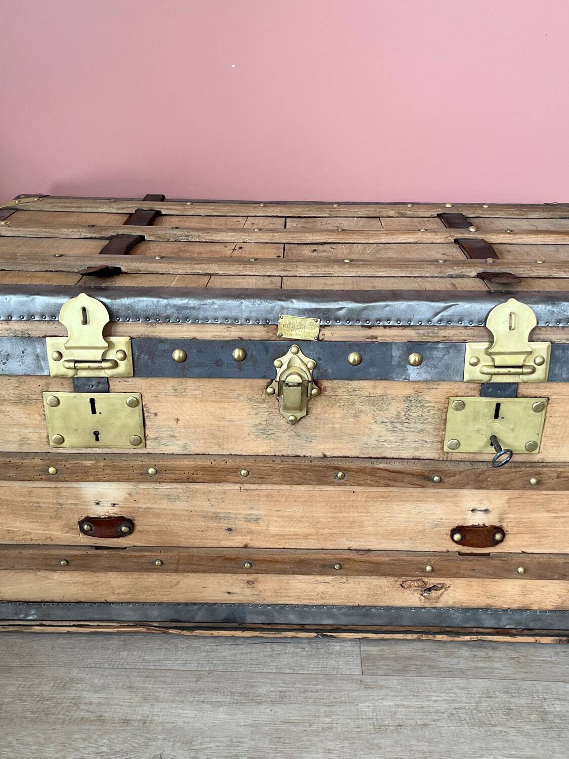 Wooden trunk