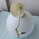 Suspension en opaline blanche