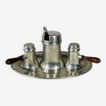 3-piece table server “Pewter from the manor”