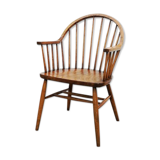 Wooden armchair with bars
