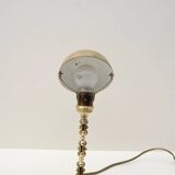 Adjustable desk lamp in lacquered brass, France 1940
