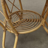 Rattan coffee table