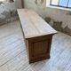 Comptoir de commerce 1950 bois pin 211cm