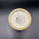 Small cylindrical vase in Gien earthenware - Renaissance pattern