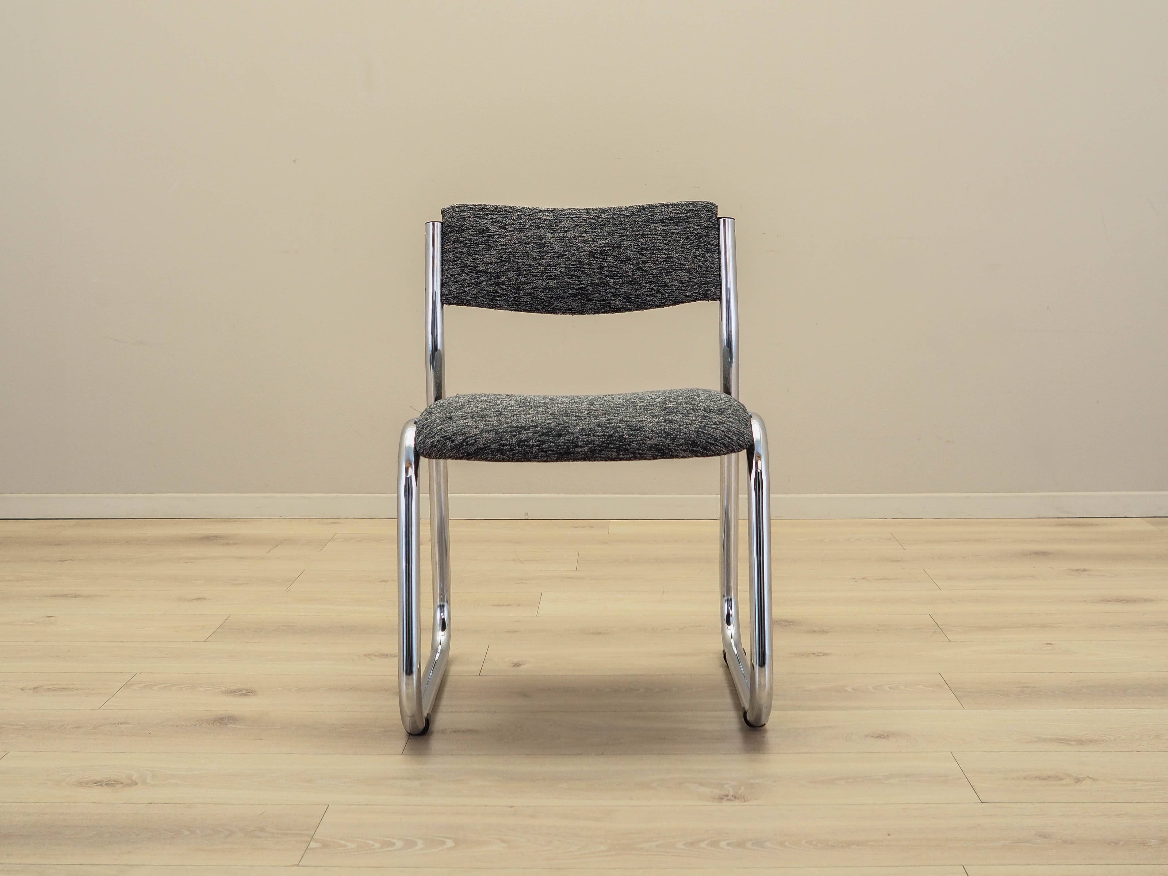 Set of six chairs, Italian design, 1980s, production: Italy