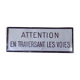 Plaque SNCF aluminium