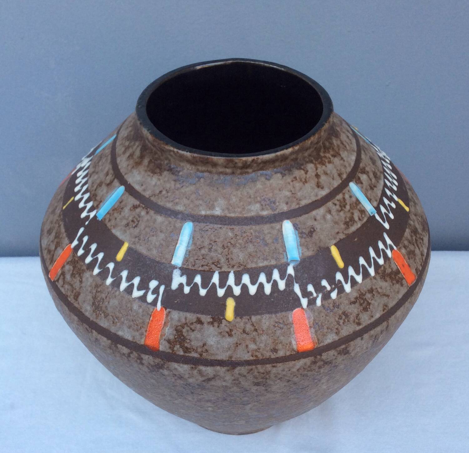 West Germany ceramic vase from the 60s