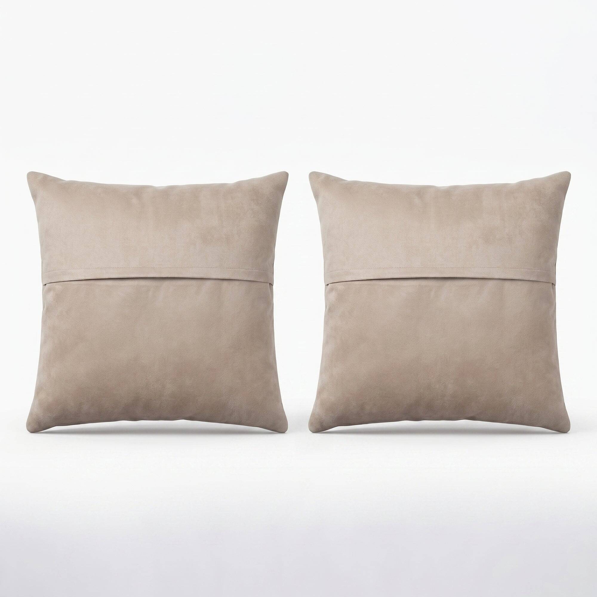 Set of 2 vintage kilim cushion covers 61x61 cm