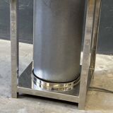 Vintage 80s chrome design floor lamp