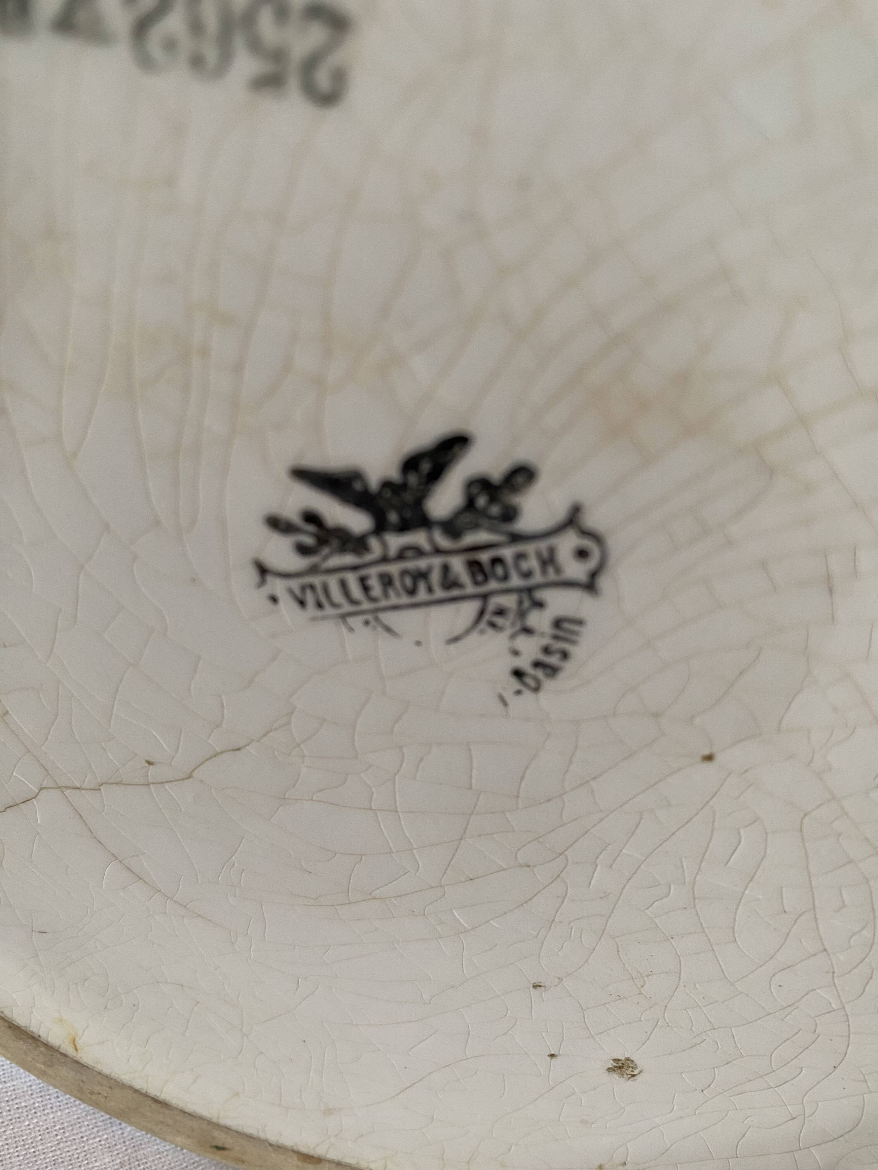 Vintage Villeroy and Boch ceramic pitcher