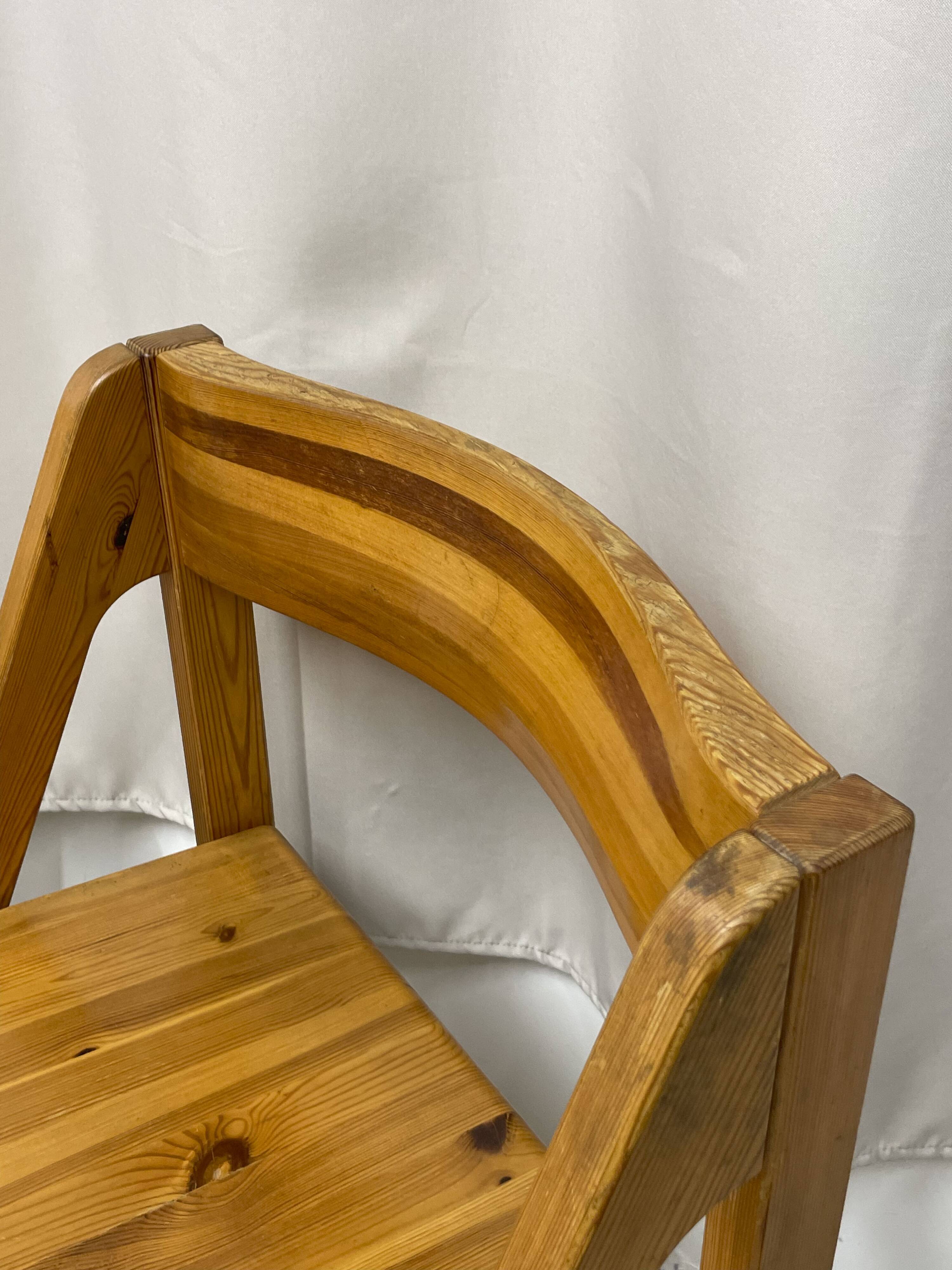 4 Fyrkat chairs, Nissen & Gehl, Denmark, circa 1970