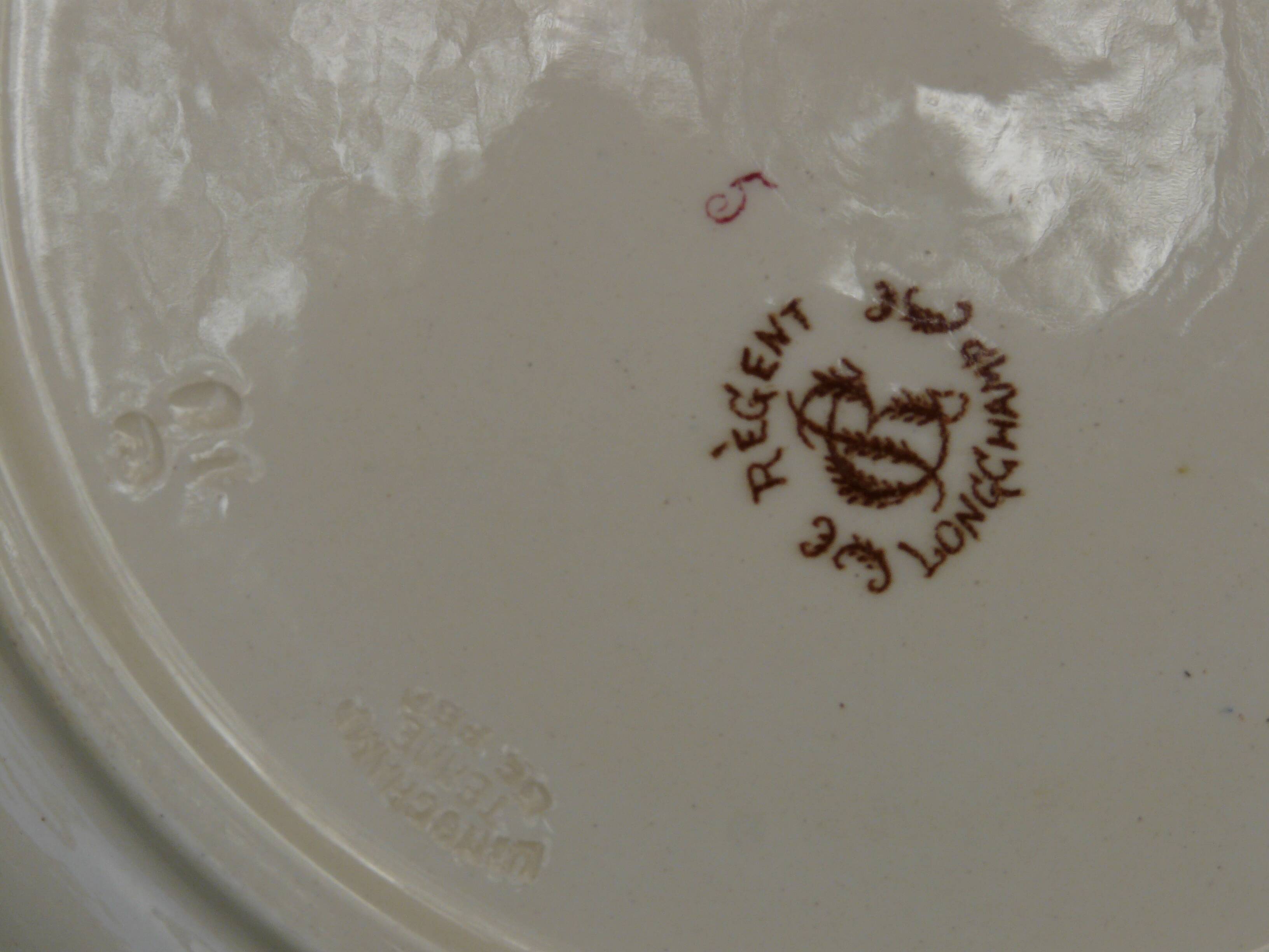 salad bowl - fruit bowl and dish Longchamp terre de fer model Regent