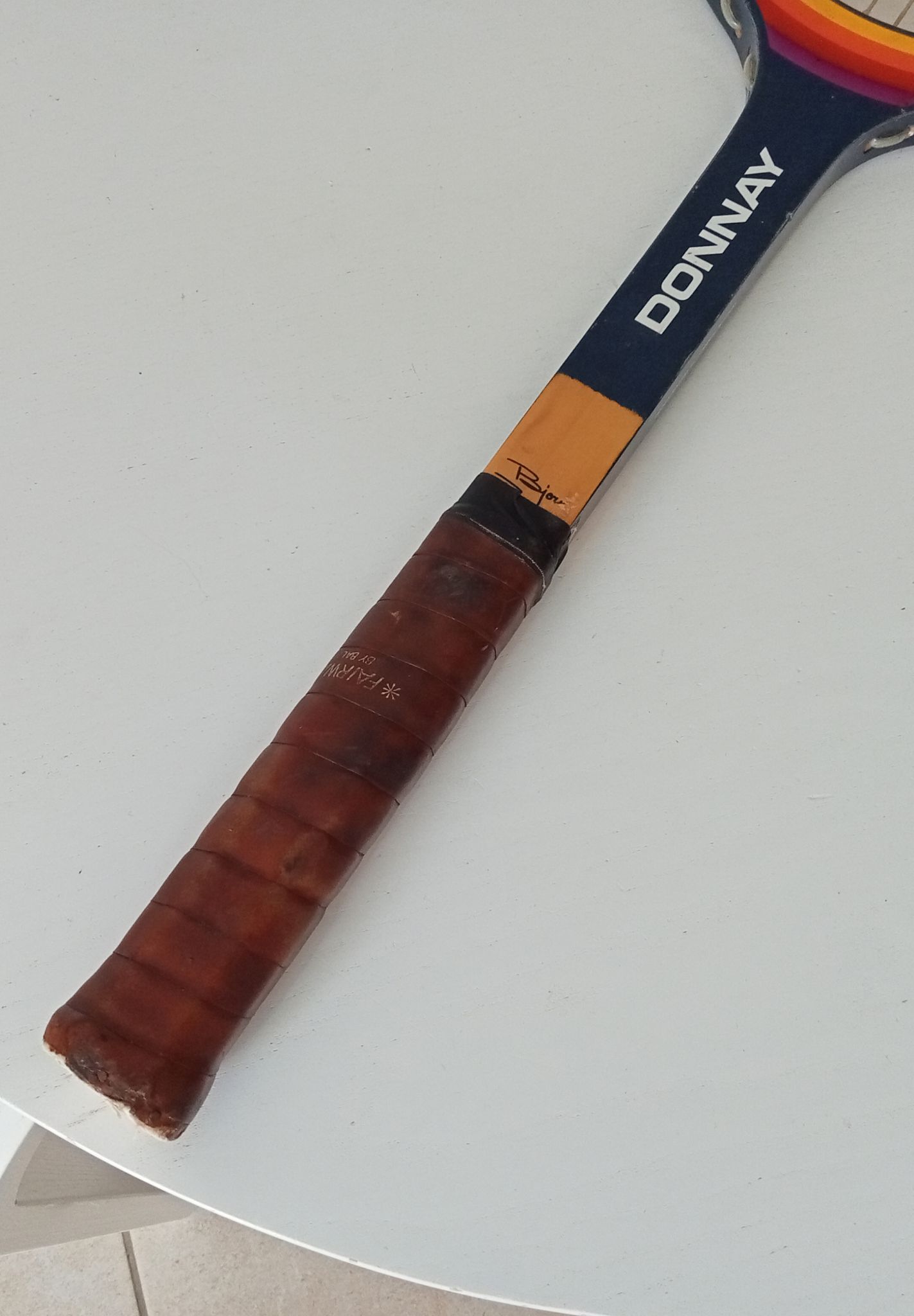 Vintage tennis racket Donnay Monte Carlo 70s