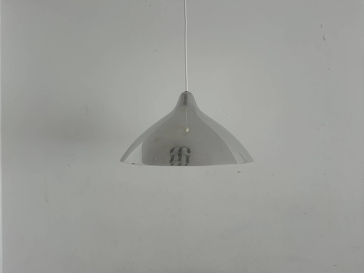 Vintage chrome pendant Lisa Johansson-Pape for Orno