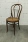 Chaise bistrot bois courbé cannage 1920