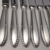 Reneka silver metal knives stainless steel blade filet service cutlery