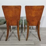Art Deco Style Dining Chairs by Jindrich Halabala