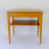 Severin Hansen, Scandinavian Bedside Table 1950s in Oak