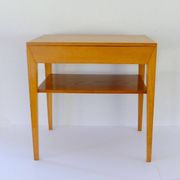 Severin Hansen, Table chevet  Scandinave 1950 En Chêne