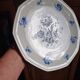 Compotier / assiette montée en porcelaine de limoges 1920-1930