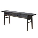Moyi - Ancient Chinese console with drawers in elm no. 1