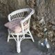 Fauteuil pour enfant en rotin