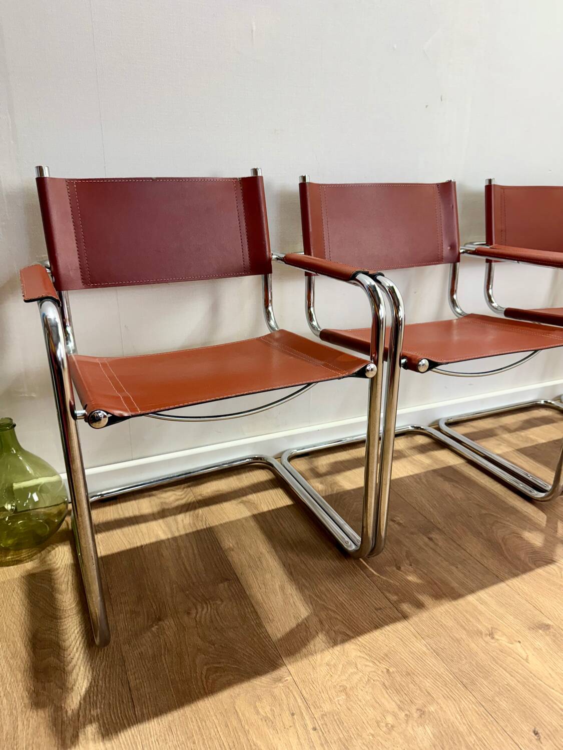 4 S34 armchairs in Marc Stam style