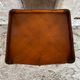 Antique Nightstand Louis XV Style Wood 3 Drawers + Vintage Case #