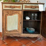 Buffet rustique en bois