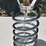 Spring lamp and opaline design