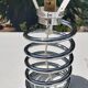 Spring lamp and opaline design
