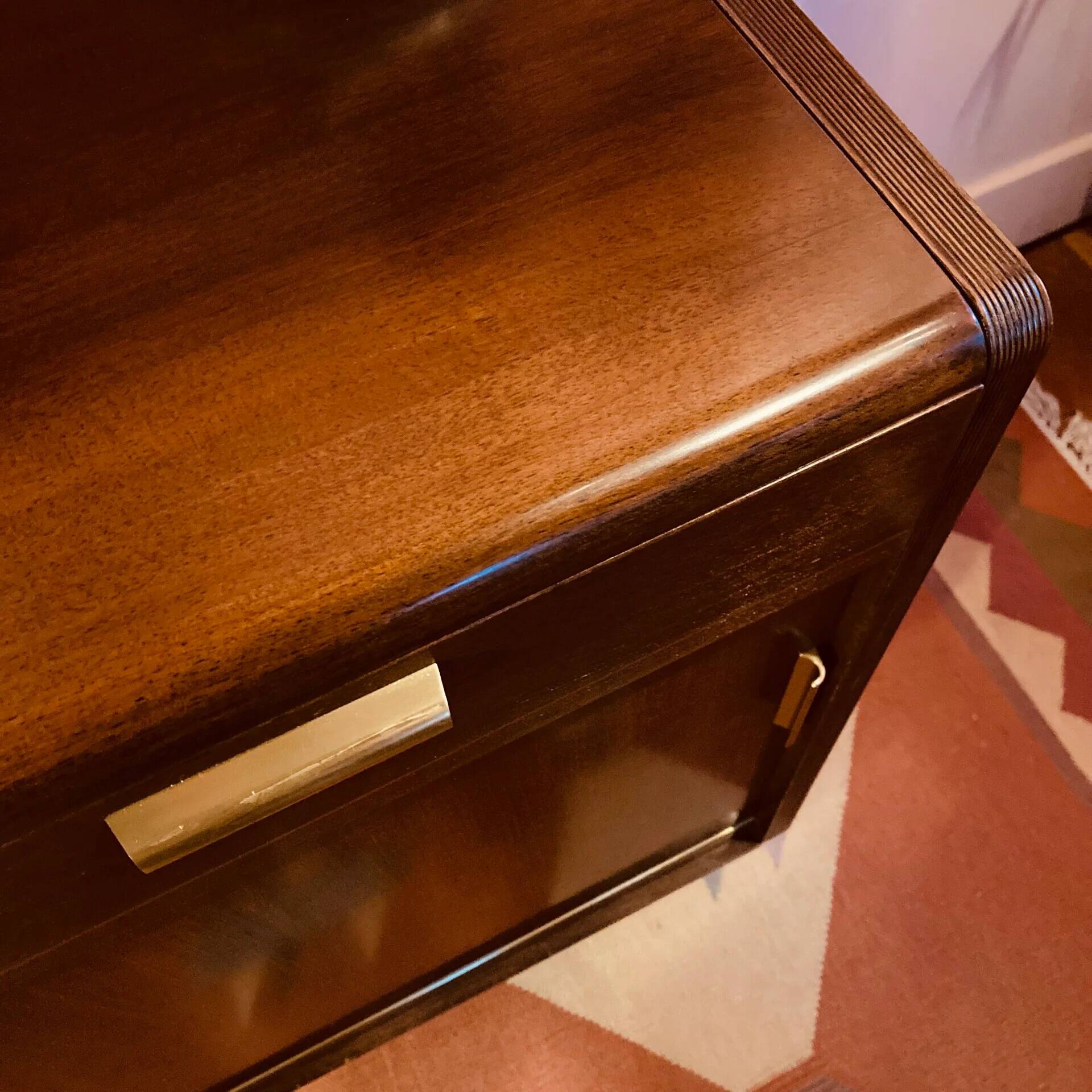 Wall cabinet A.A. Patijn for Zijlstra Joure, 1950s, walnut