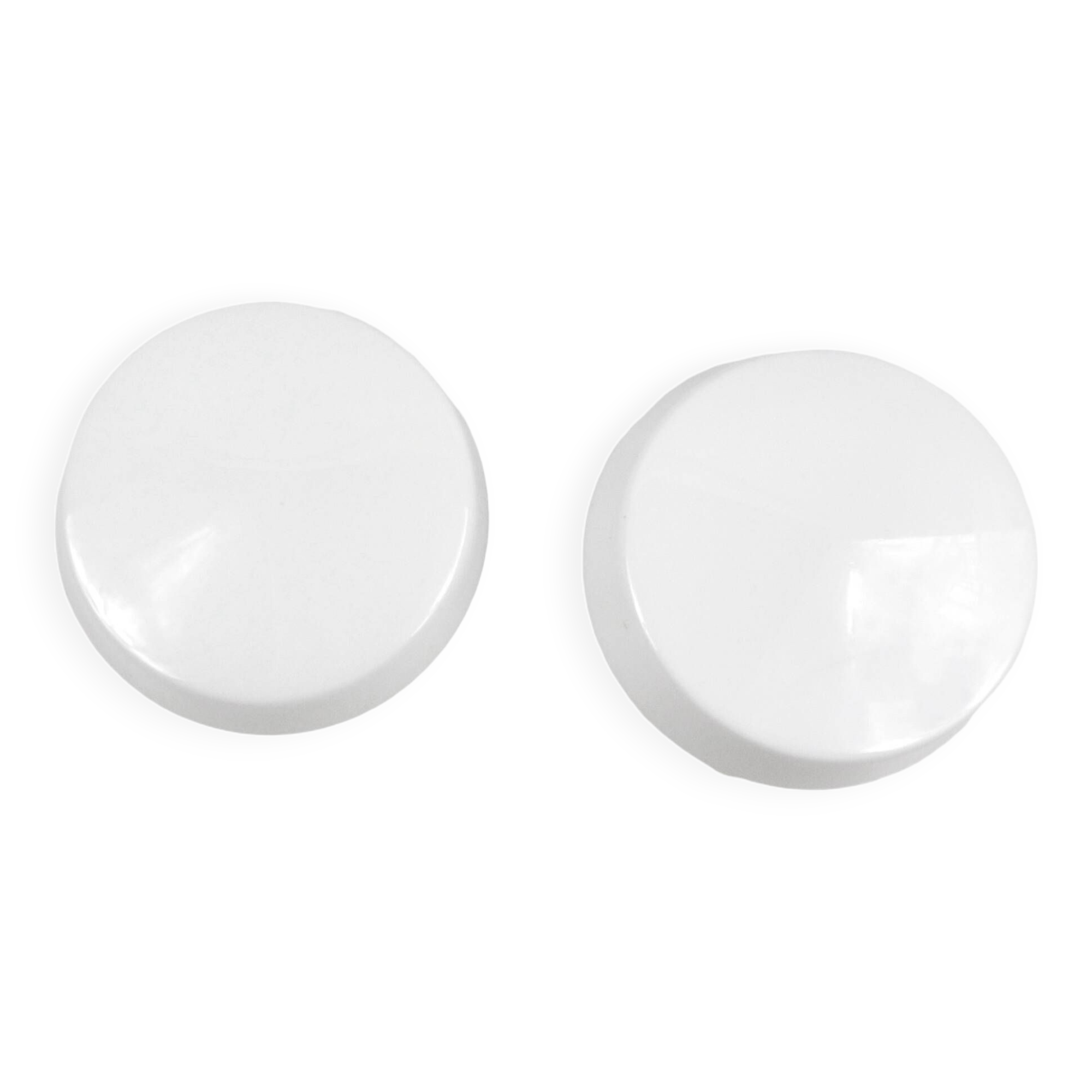 A pair of white ceiling lamps, RZB Bamberg, Germany, 1970s.