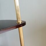 Formica corner shelf neck and gilded metal