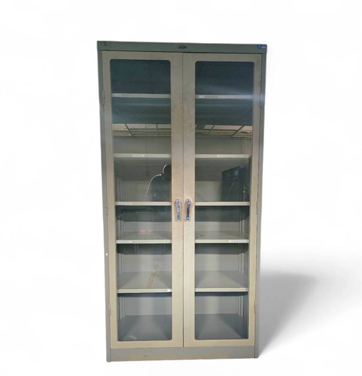 Metal laboratory / industrial cabinets / 1960s / N.V. Boma