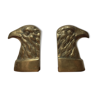 Serre-livres aigles en laiton