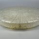 60s 70s Ceiling Light Lamp Plafoniere Flush Mount Ice Glass Hillebrand