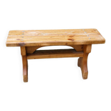 Small bench, pine steps