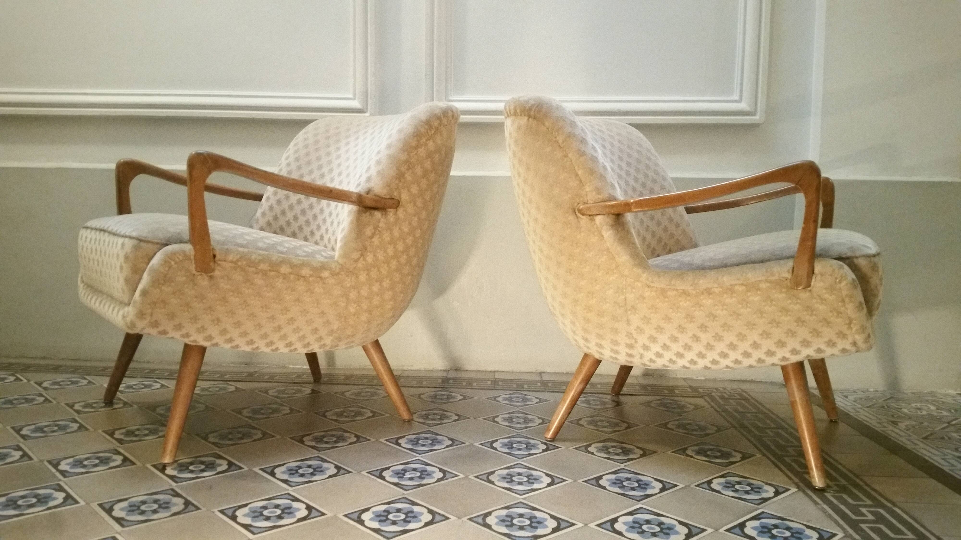 Chair Scandinavian cocktail design 50s 60s