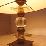 Red table lamp