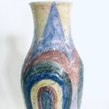 Vintage Handmade Art Studio Pottery Vase, 1980s