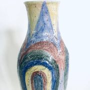 Vintage Handmade Art Studio Pottery Vase, 1980s